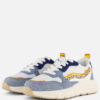 POSH by Poelman Denim Sneakers blauw Textiel