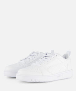 Puma Rebound Low Sneakers wit Synthetisch