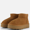 S.Oliver Plateau Gevoerde boots cognac Suede