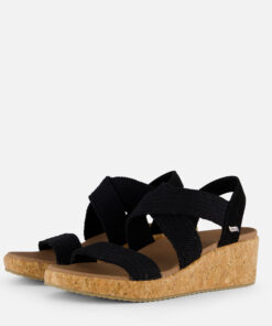 Skechers Arch Fit Beverlee Sandalen zwart