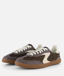 Skechers Hotspot Leopard Magic Sneakers bruin