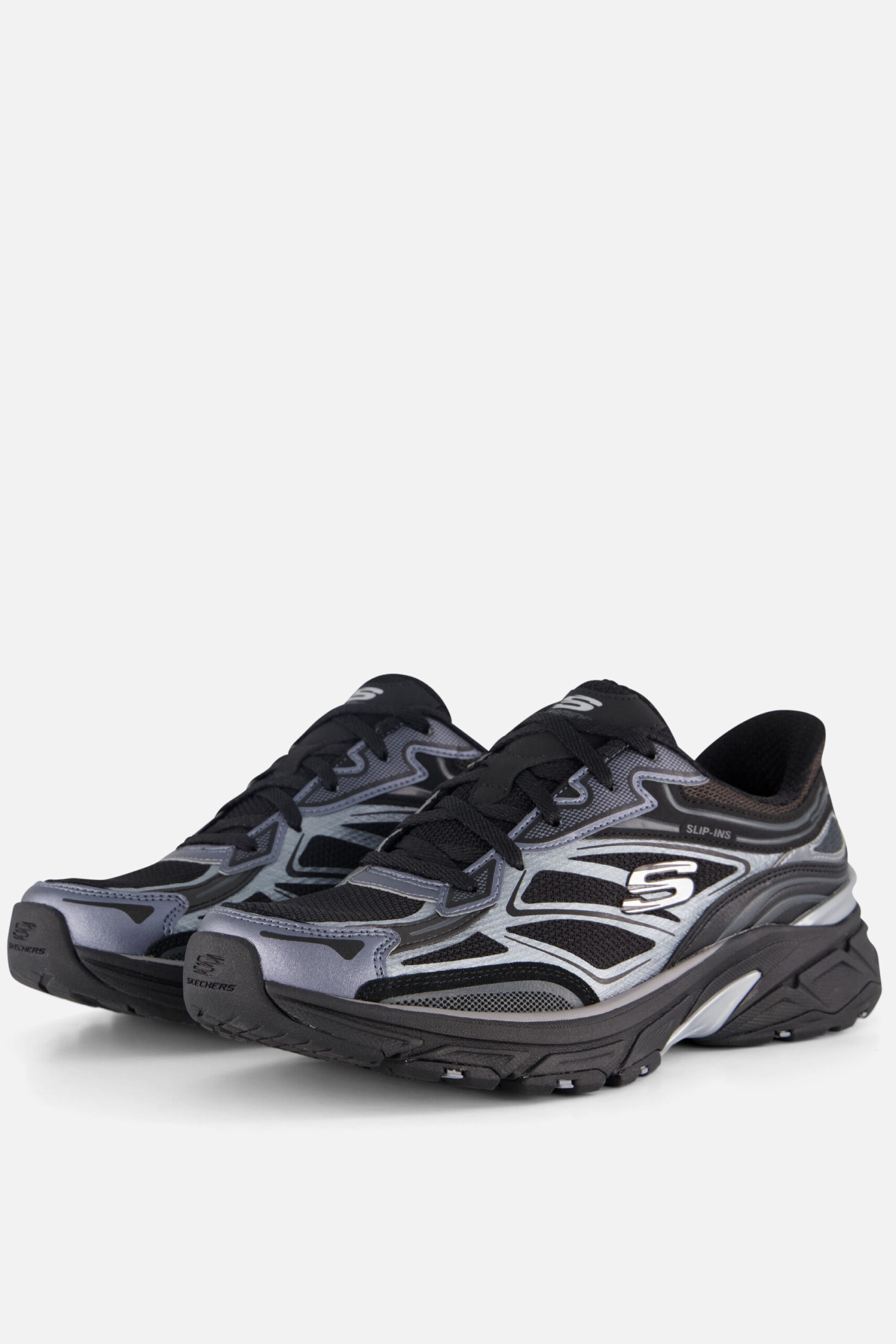 Skechers Slip-ins Stamina Sport Instappers zwart