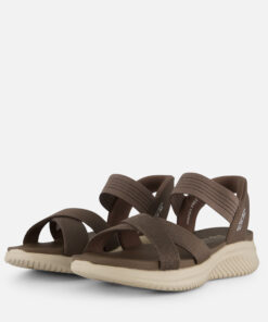 Skechers Slip-ins Ultra Flex 3.0 Sandalen taupe