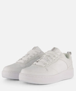 Skechers Sport Court 92 Sneakers wit Synthetisch