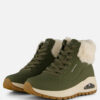 Skechers Uno Rugged Sneakers groen Synthetisch