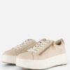 Tamaris Comfort Sneakers beige Nubuck