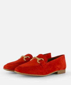 Tamaris Instappers rood Suede