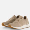 Tamaris Sneakers beige Textiel