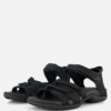 Teva Tirra Sandalen zwart Textiel