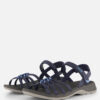 Teva Tirra  Traveler Sandalen blauw Textiel