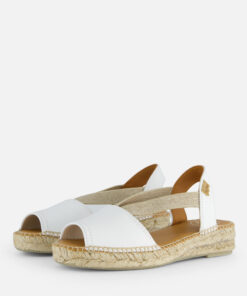 Toni Pons Etna Espadrilles wit Leer