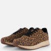 Woden Nicoline Leopard Sneakers bruin Suede