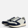 Woden Nicoline Sneakers blauw Textiel
