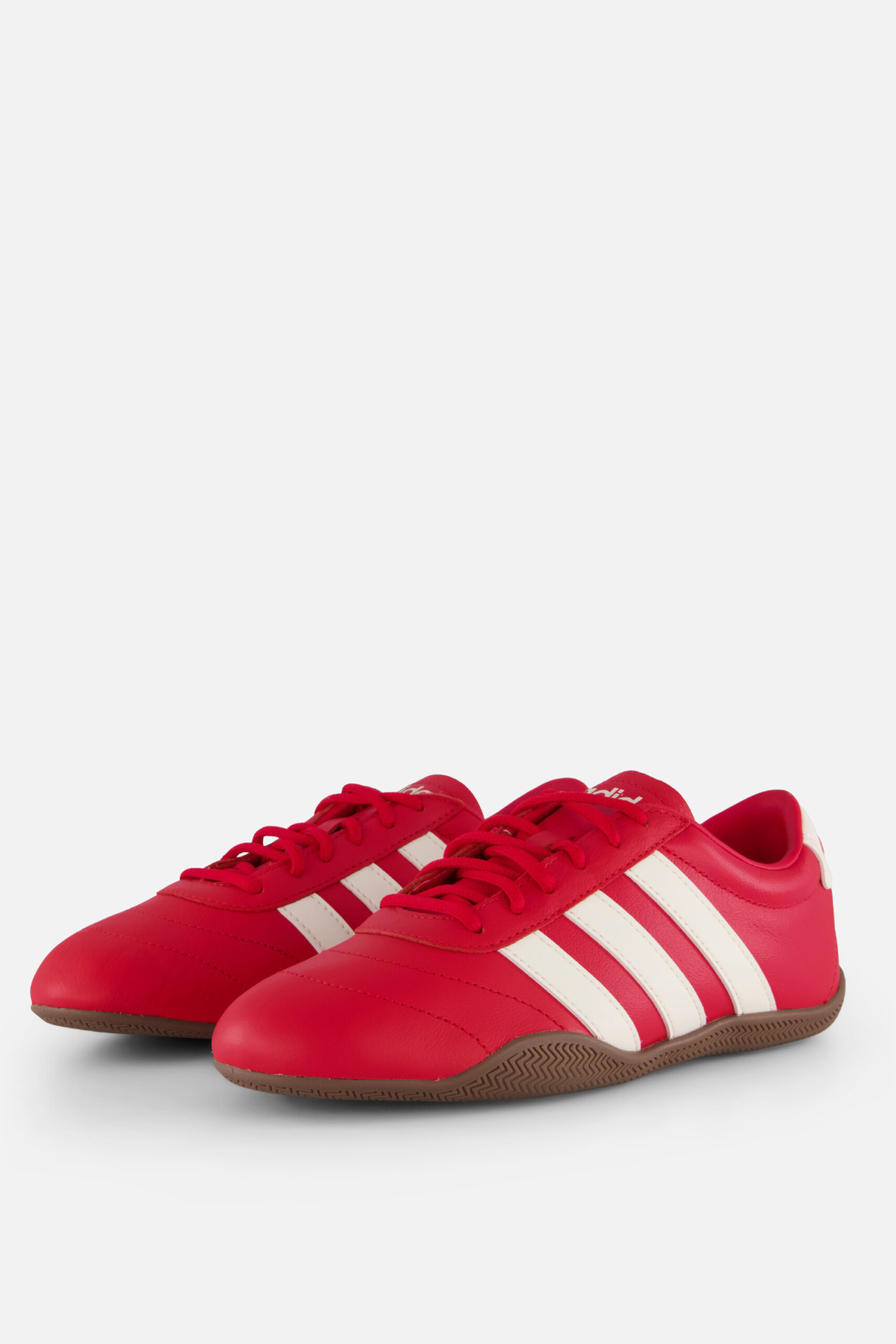 Adidas Grand Court Sneakers rood Synthetisch