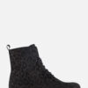 Cellini Leopard Veterboots zwart Suede