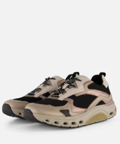 Gabor Rollingsoft Sneakers zwart Textiel