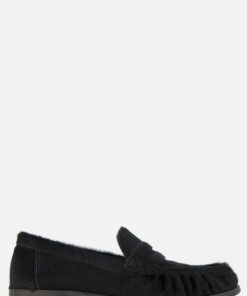 Linea Zeta Instappers zwart Leer