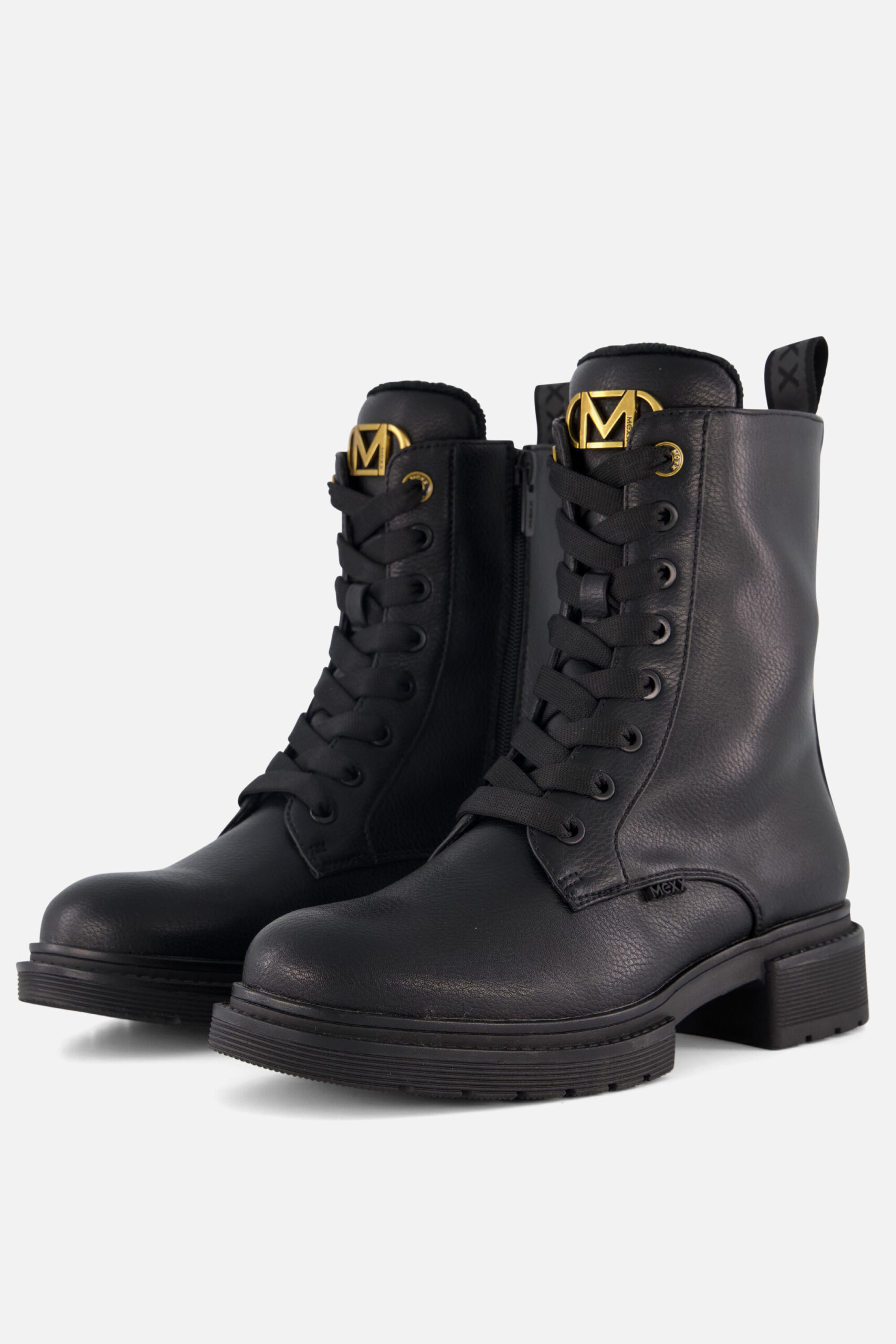 Mexx Holea Glad Veterboots zwart Synthetisch