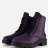 Rieker Veterboots paars Synthetisch