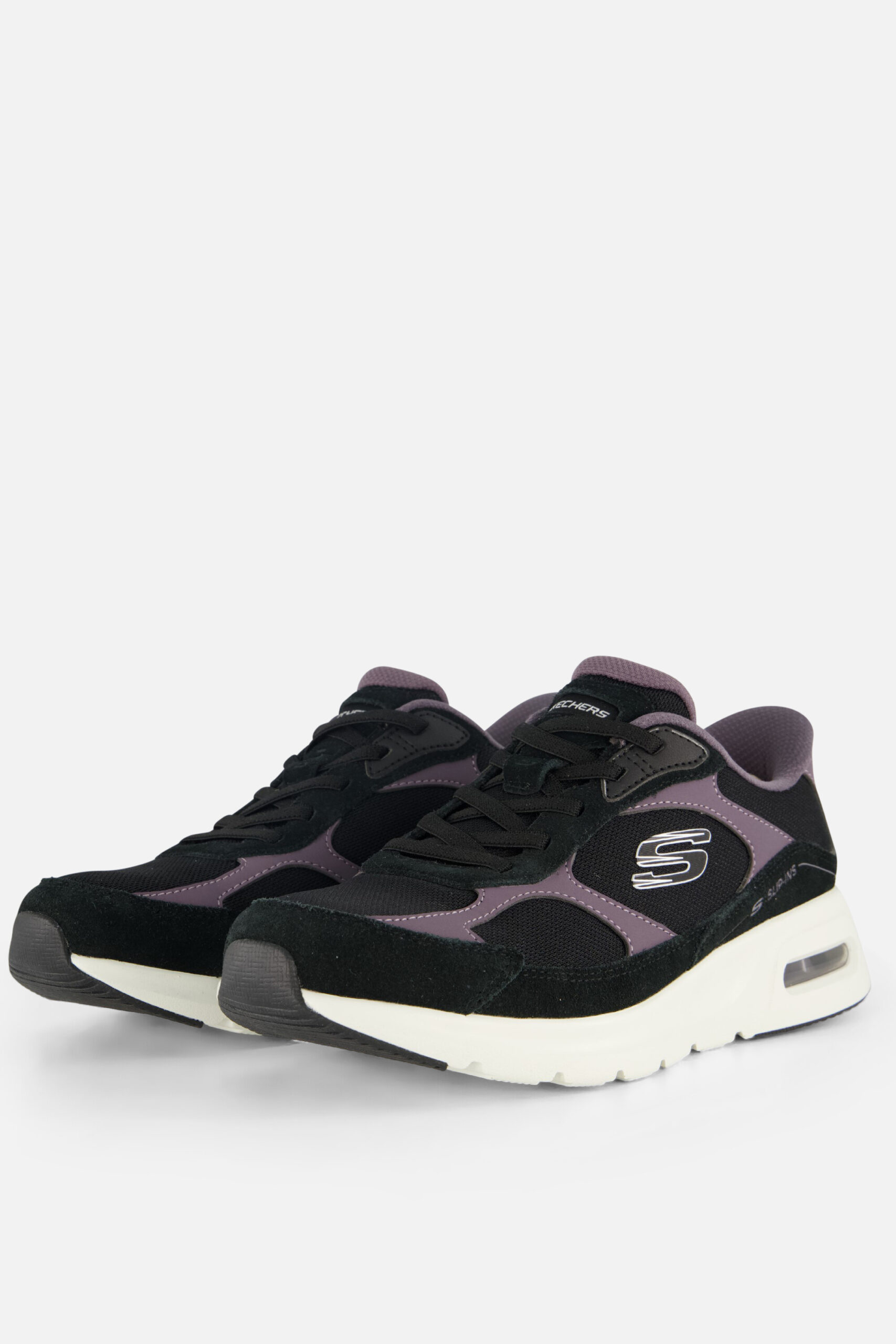Skechers Slip-ins Skech-air Court Instappers zwart