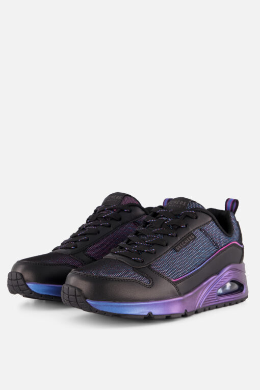 Skechers Uno Sparkle Elite Sneakers zwart