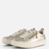 Tamaris Comfort Sneakers goud Leer
