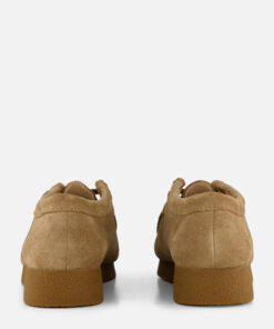 Clarks Wallabee Evo Veterschoenen beige Suede