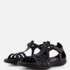 Ecco Flash Sandalen zwart Leer