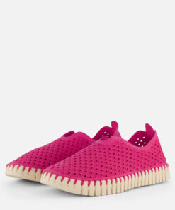 Ilse Jacobsen Tulip Instappers roze Microvezel