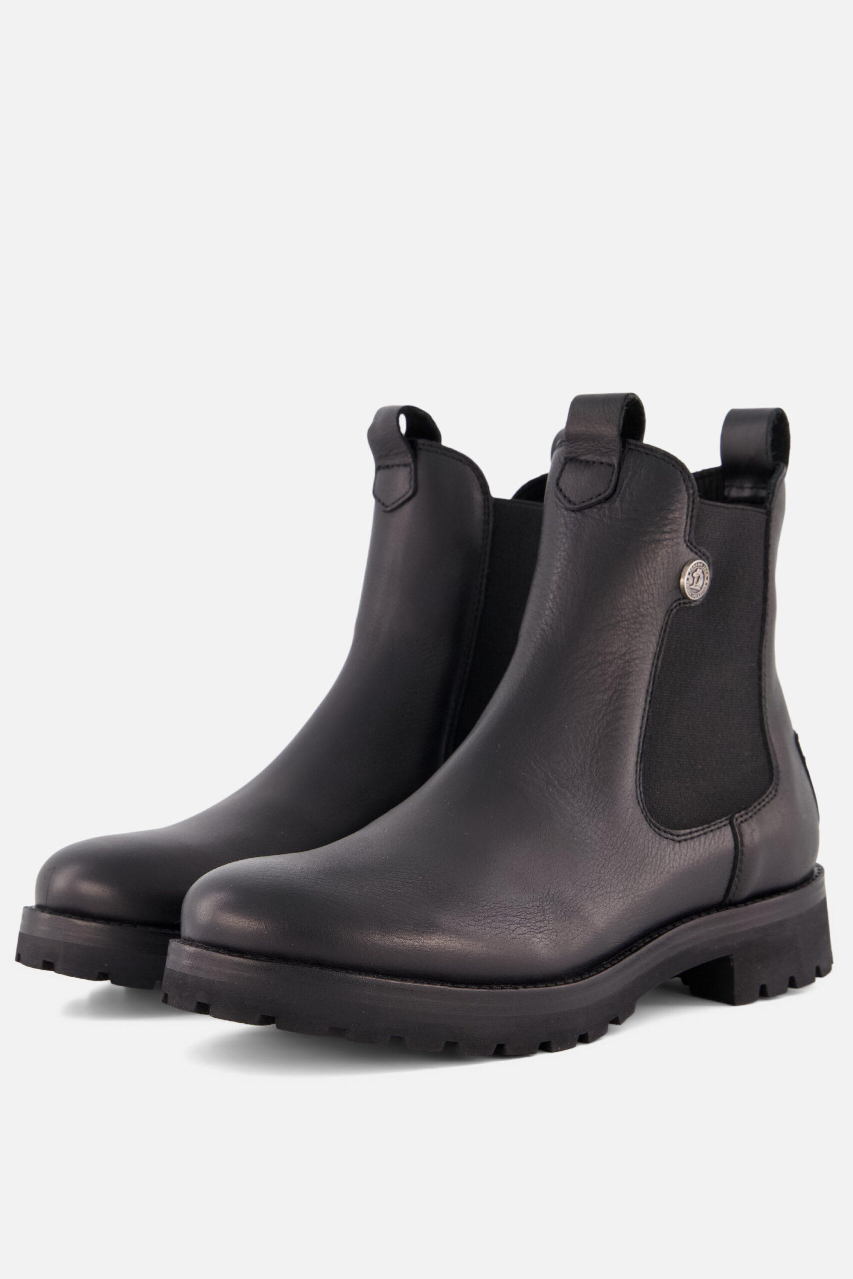 Panama Jack Francesca B1 Chelsea boots zwart Leer