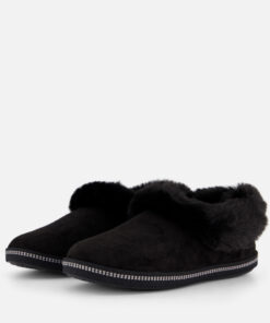 Skechers Campfire Pantoffels zwart Synthetisch