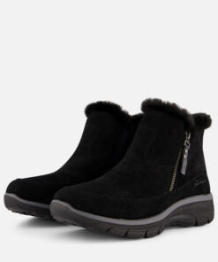Skechers Easy Going Boots zwart Suede