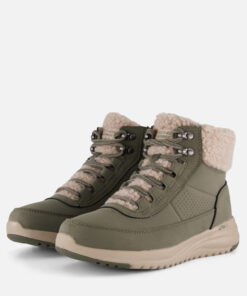 Skechers On The Go Veterboots groen Synthetisch