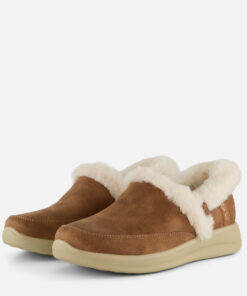 Skechers Slip-ins Cozy Escape Pantoffel cognac