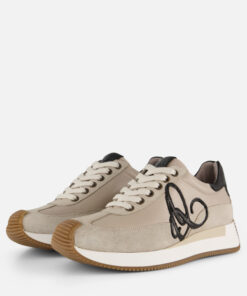 Aqa Sneakers beige Leer