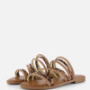 Marco Tozzi Slippers goud Synthetisch