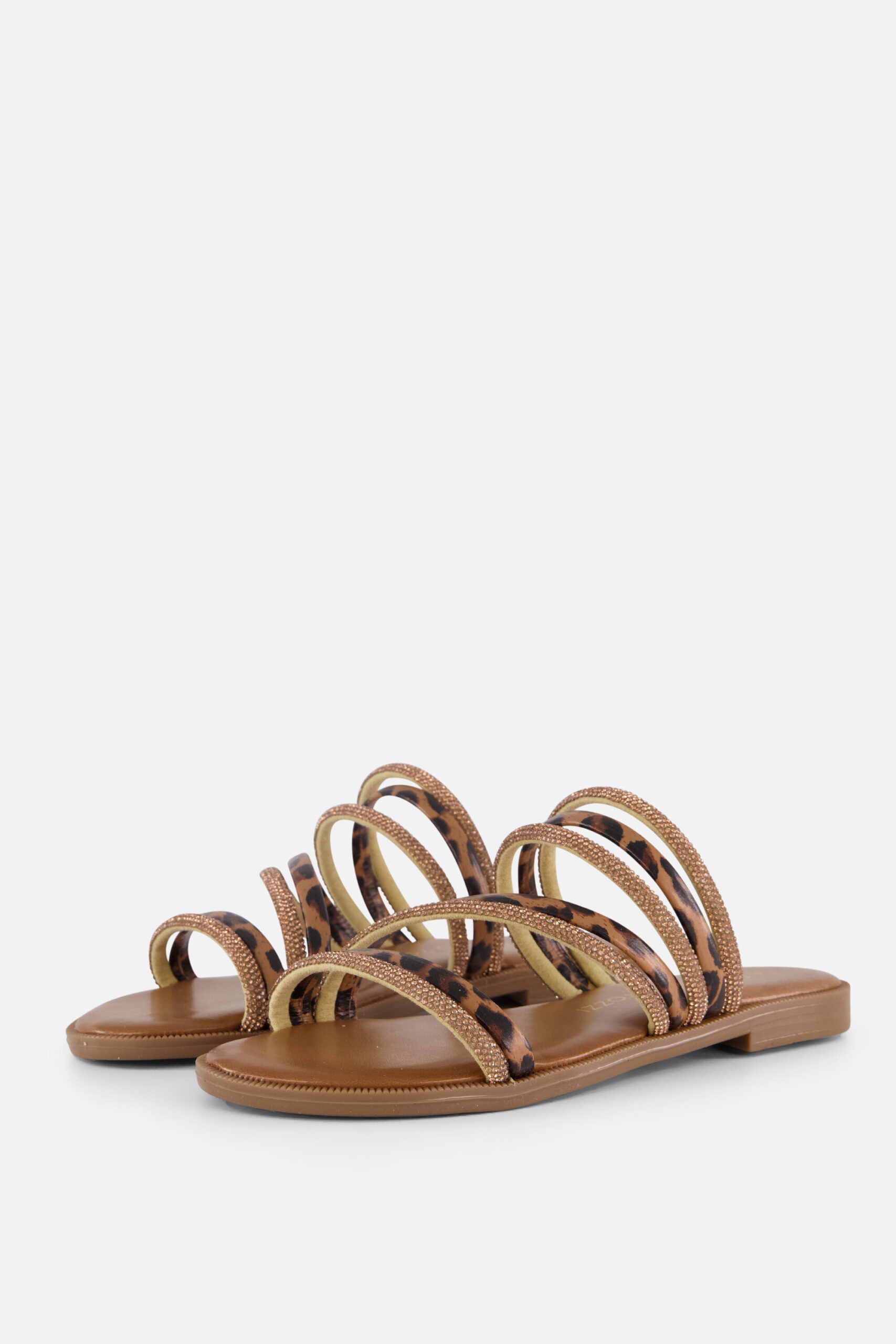 Marco Tozzi Slippers goud Synthetisch