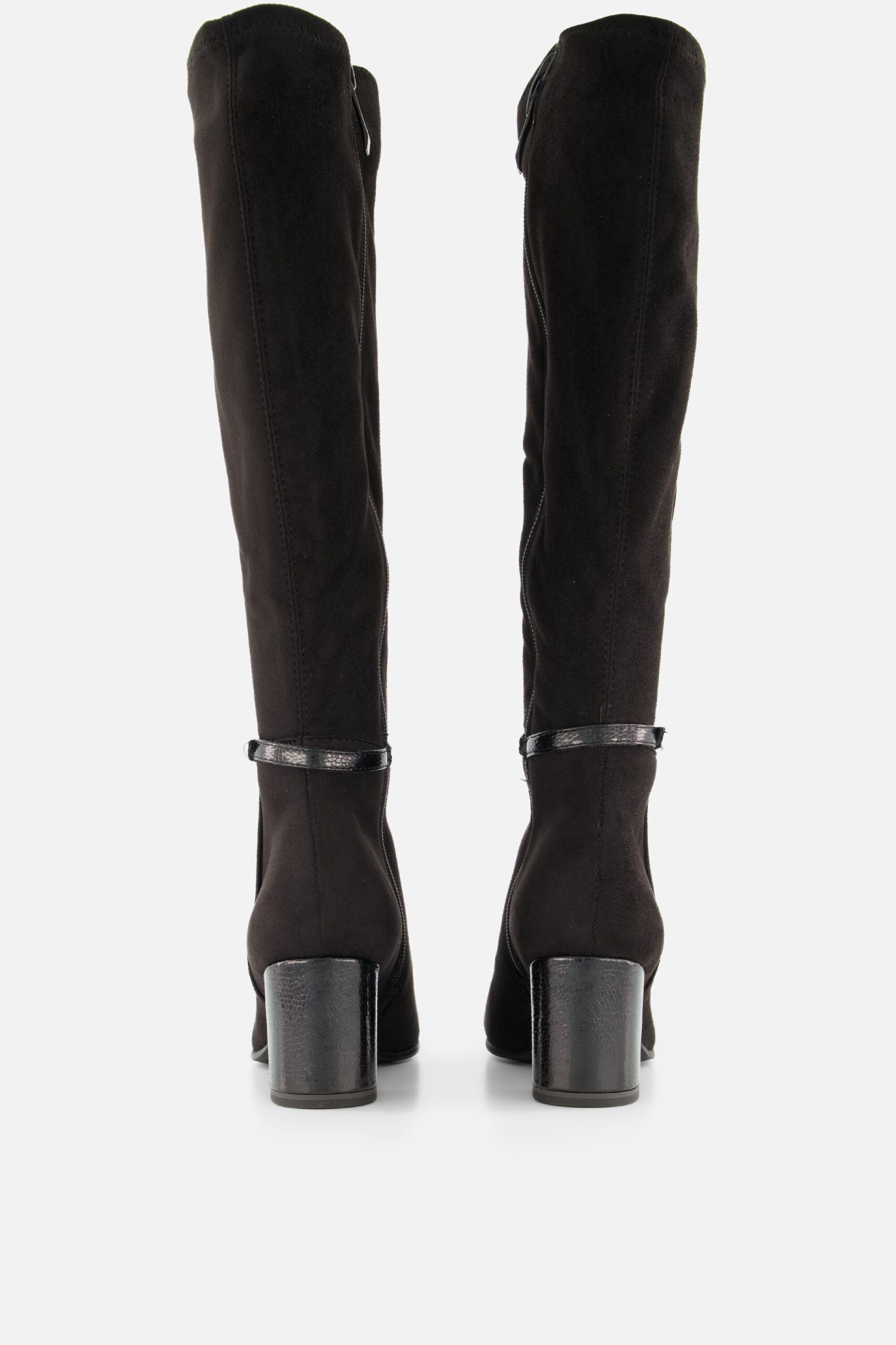 Tamaris Hoge laarzen zwart Imitatiesuede - Image 2
