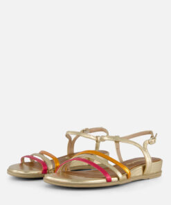 Tamaris Sandalen goud Synthetisch