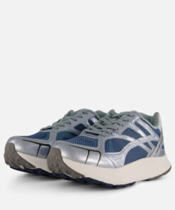 Woden Josephine Sneakers blauw Leer