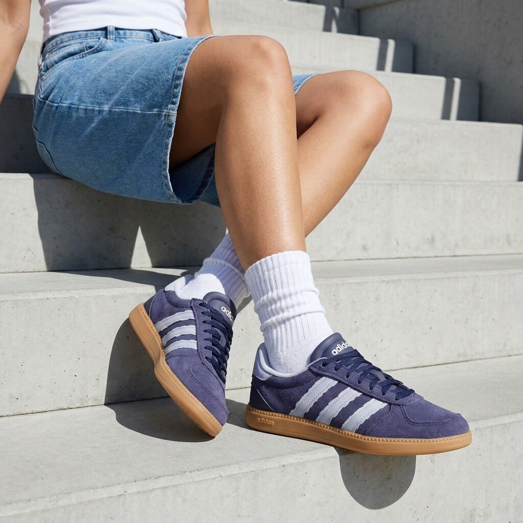 Adidas Breaknet Sleek Sneakers blauw