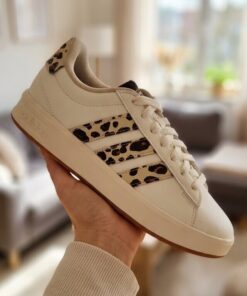 Adidas Grand Court 3.0 Sneakers wit Synthetisch