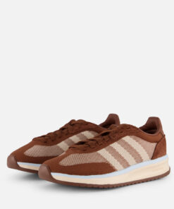 Adidas Run 70 2.0 Knit Sneakers bruin Textiel
