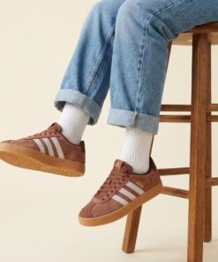 Adidas VL Court 3.0 Sneakers bruin Leer