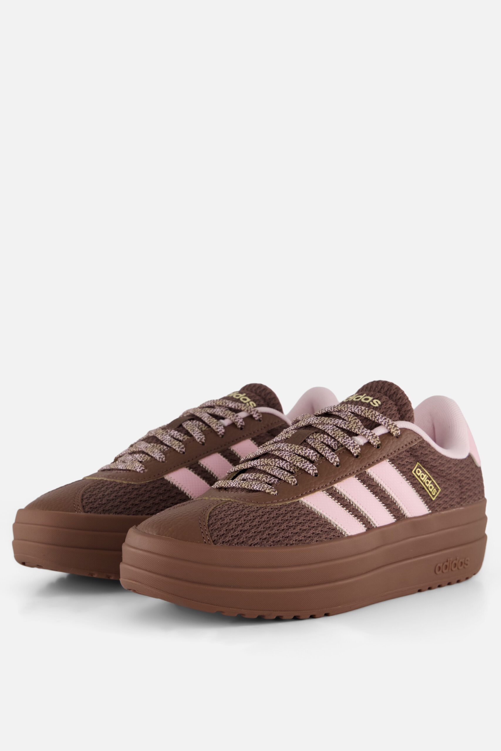 Adidas VL Court Bold Sneakers bruin Textiel - Image 2
