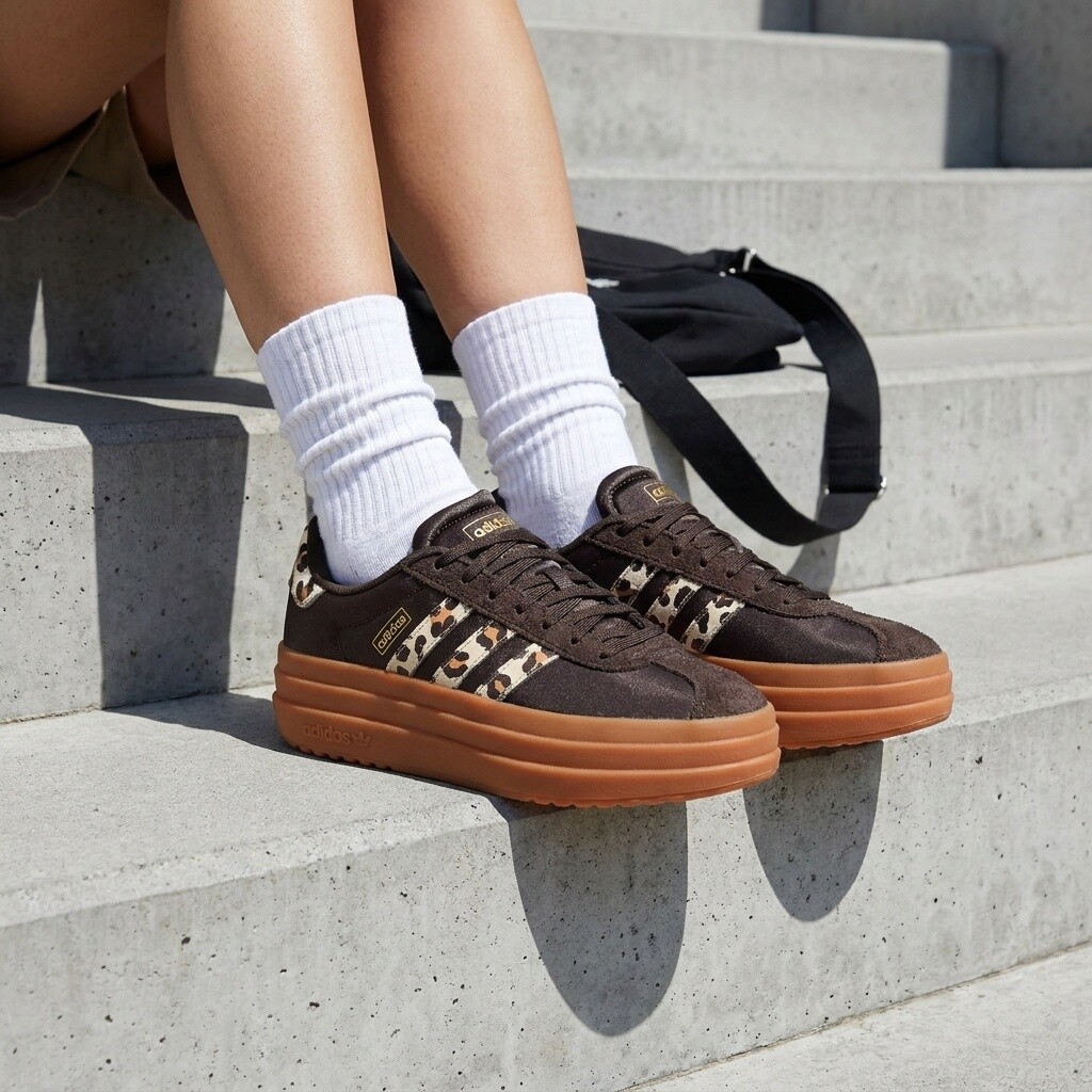 Adidas VL Court Bold Sneakers leopard