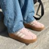 Adidas VL Court Bold Sneakers roze Synthetisch