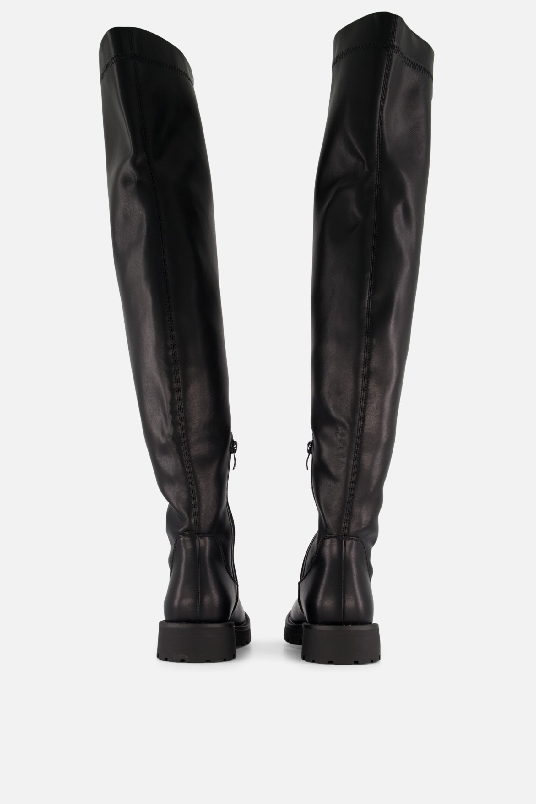 Ann Rocks Overknee hoge laarzen zwart Pu - Image 3