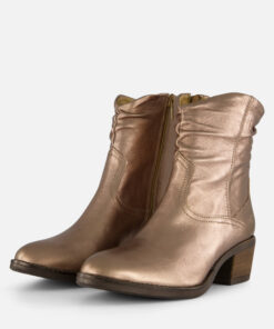 Aqa Cowboylaarzen metallic Leer