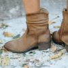 Aqa Cowboylaarzen taupe Suede